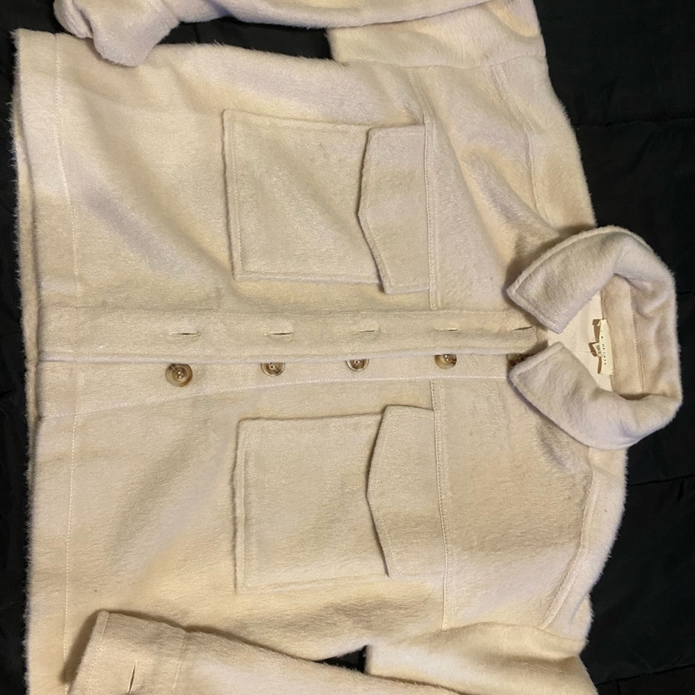 LA hearts Sherpa jacket